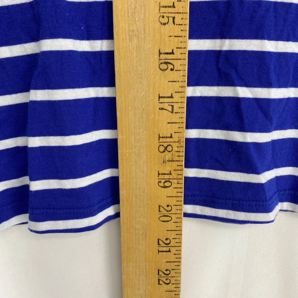 Gap Kids Girls XL Tank Top Blue White Stripes One in a Melon Spaghetti Straps